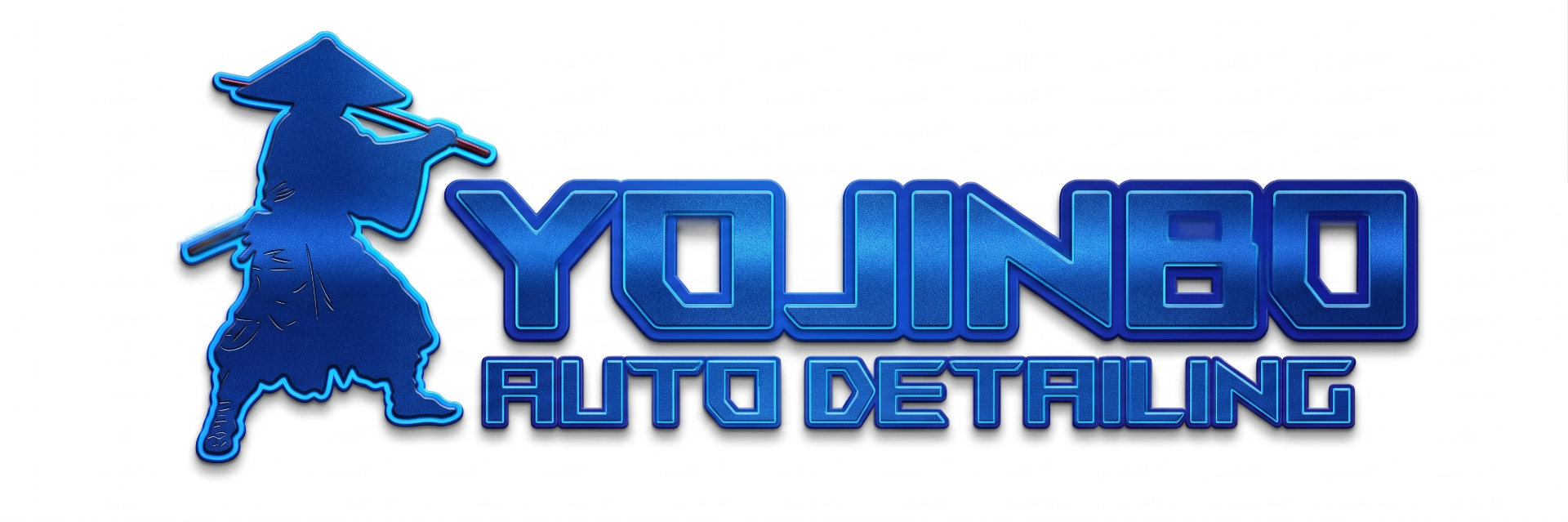 Stiker Metallic Yojinbo — desain grafis Branding / Stiker oleh HEXADECA Solutions
